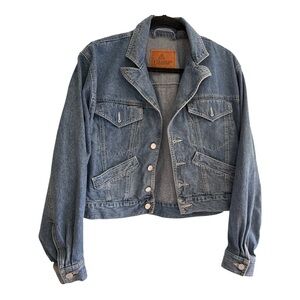 Women's Denim Jacket in Classic Blue